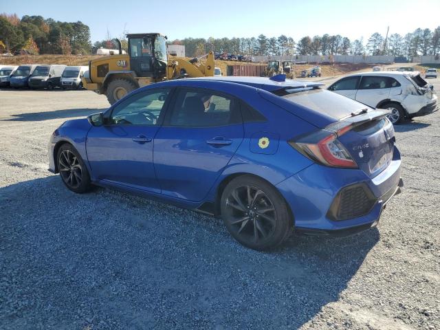 SHHFK7H98HU214908 - 2017 HONDA CIVIC SPORT TOURING BLUE photo 2