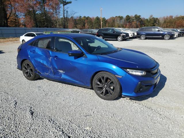 SHHFK7H98HU214908 - 2017 HONDA CIVIC SPORT TOURING BLUE photo 4