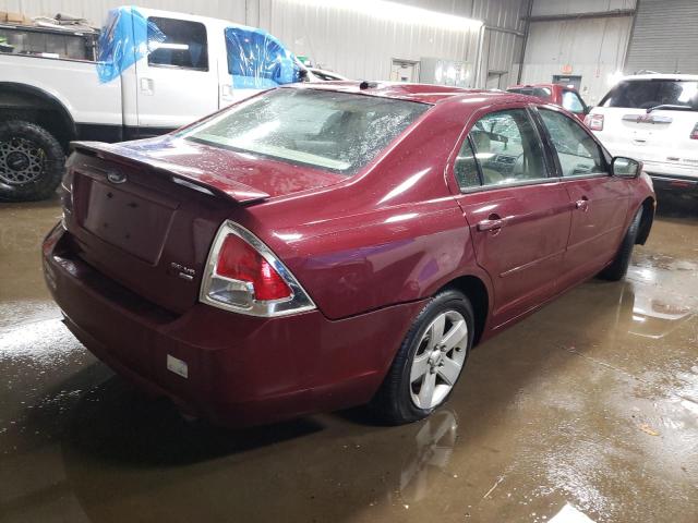 3FAHP01107R177315 - 2007 FORD FUSION SE RED photo 3