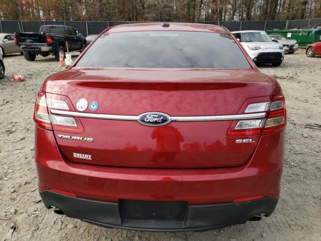 1FAHP2E82DG190279 - 2013 FORD TAURUS SEL RED photo 6