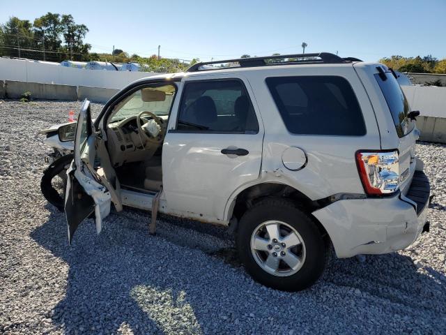 1FMCU0DGXAKA04194 - 2010 FORD ESCAPE XLT WHITE photo 2