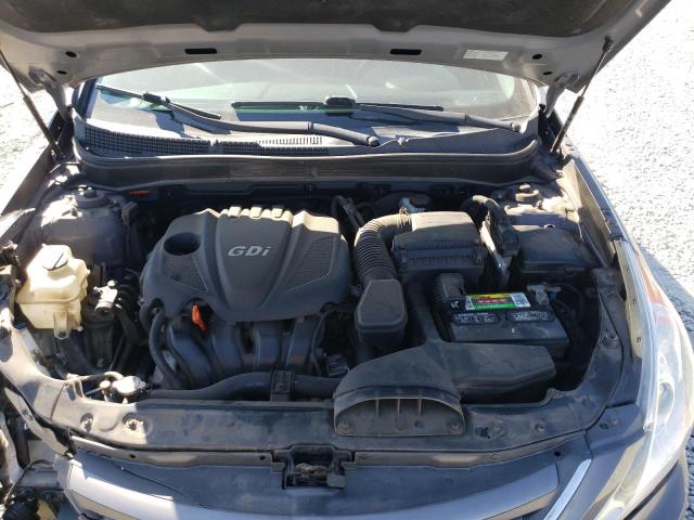 5NPEB4AC6EH843548 - 2014 HYUNDAI SONATA GLS GRAY photo 11