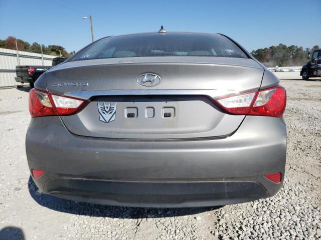 5NPEB4AC6EH843548 - 2014 HYUNDAI SONATA GLS GRAY photo 6