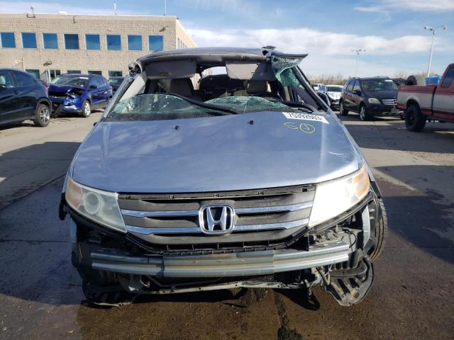 5FNRL5H47BB074135 - 2011 HONDA ODYSSEY EX BLUE photo 5