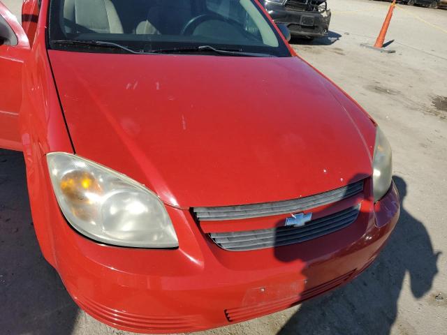 1G1AK15F477316156 - 2007 CHEVROLET COBALT LS RED photo 11