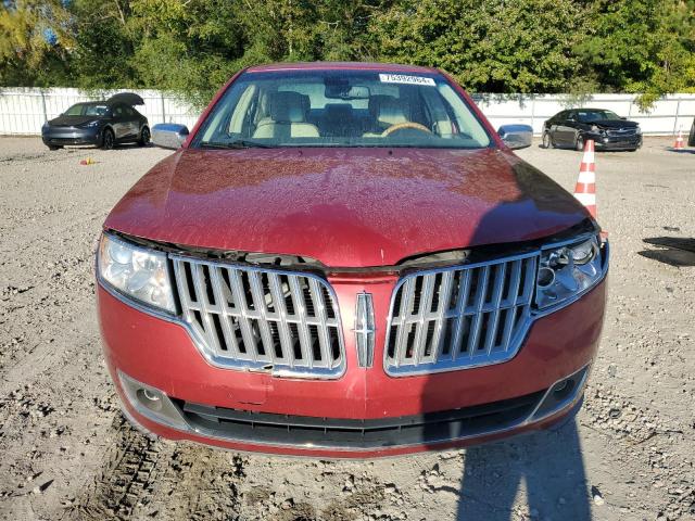 3LNHL2GC6BR756551 - 2011 LINCOLN MKZ RED photo 5