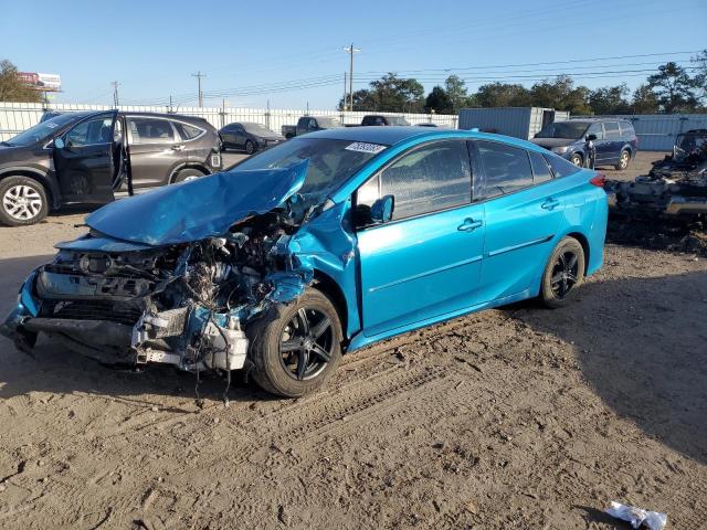 JTDKARFP1J3069875 - 2018 TOYOTA PRIUS PRIM 蓝色 照片 1