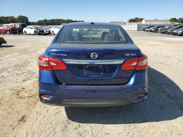 3N1AB7AP4HL641320 - 2017 NISSAN SENTRA S BLUE photo 6