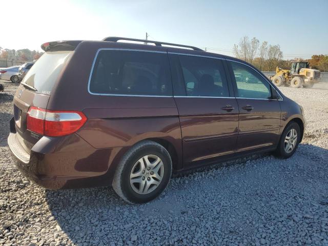 5FNRL38697B129343 - 2007 HONDA ODYSSEY EXL BURGUNDY photo 3