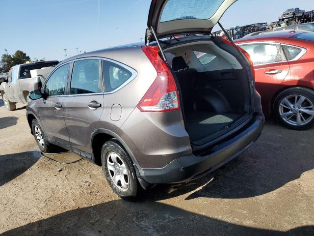 5J6RM4H35DL084378 - 2013 HONDA CR-V LX CHARCOAL photo 2