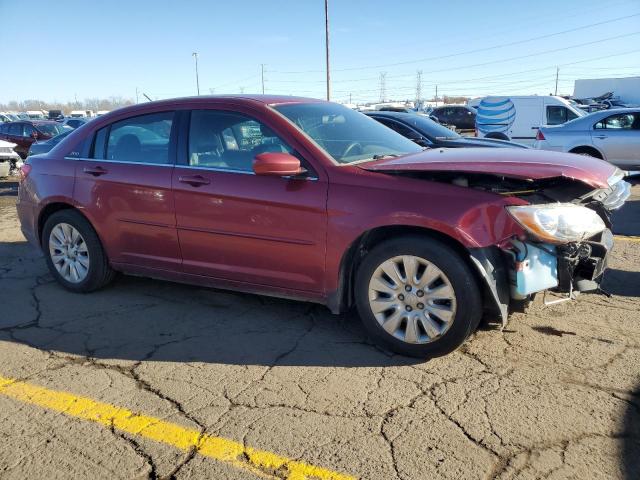 1C3BC4FB0BN552530 - 2011 CHRYSLER 200 LX RED photo 4