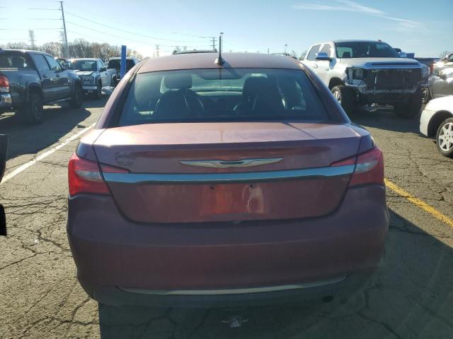 1C3BC4FB0BN552530 - 2011 CHRYSLER 200 LX RED photo 6