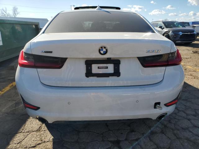 3MW5R7J58K8B00707 - 2019 BMW 330XI WHITE photo 6