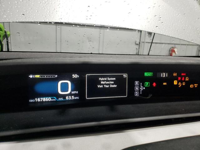 JTDKARFP6H3030144 - 2017 TOYOTA PRIUS PRIM ვერცხლისფერი ფოტო 9