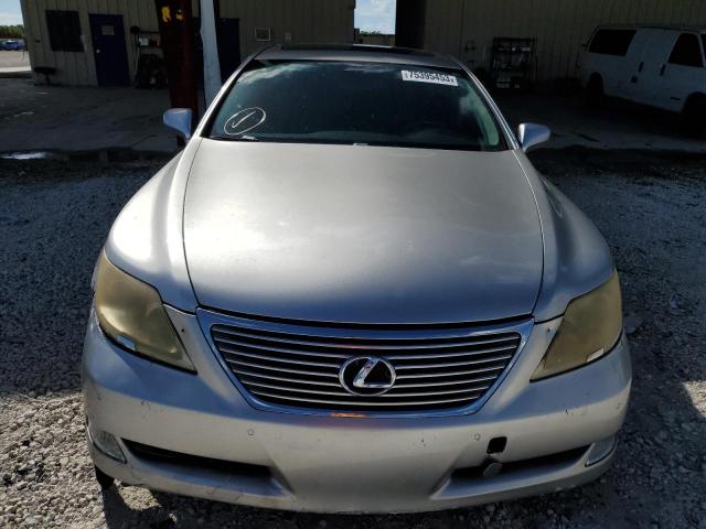 JTHGL46F275006273 - 2007 LEXUS LS 460L BLACK photo 5