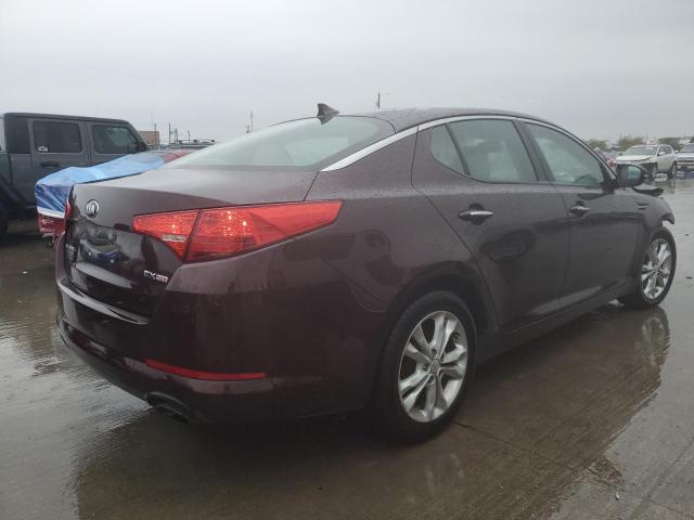 5XXGN4A77DG124452 - 2013 KIA OPTIMA EX BURGUNDY photo 3