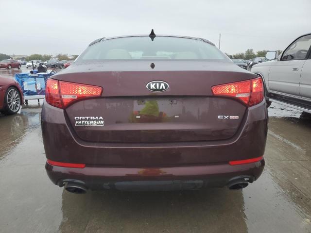 5XXGN4A77DG124452 - 2013 KIA OPTIMA EX BURGUNDY photo 6