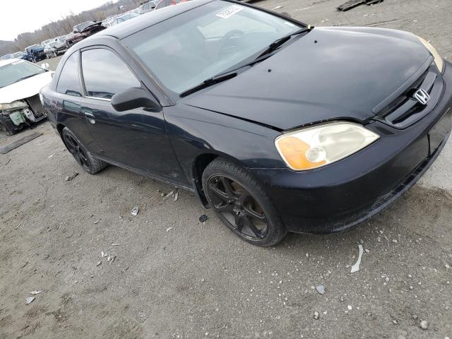 1HGEM21682L060006 - 2002 HONDA CIVIC LX BLACK photo 4