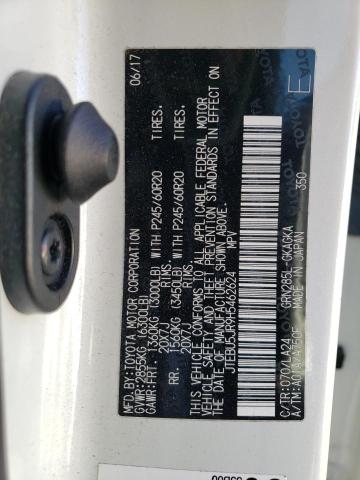 JTEBU5JR9H5462624 - 2017 TOYOTA 4RUNNER SR5/SR5 PREMIUM 白色 照片 13