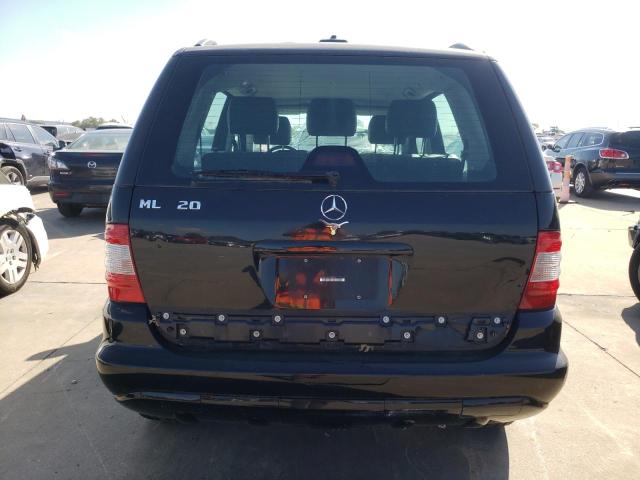 4JGAB54E22A368836 - 2002 MERCEDES-BENZ ML 320 BLACK photo 6