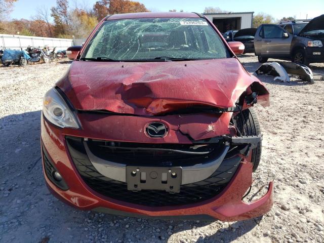 JM1CW2CL6F0187010 - 2015 MAZDA 5 TOURING RED photo 5