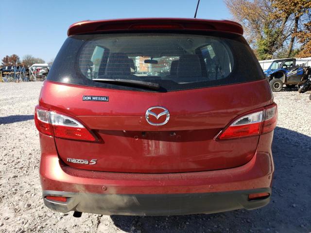 JM1CW2CL6F0187010 - 2015 MAZDA 5 TOURING RED photo 6