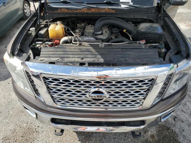 1N6BA1F20GN500500 - 2016 NISSAN TITAN XD SL BROWN photo 11