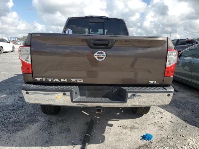 1N6BA1F20GN500500 - 2016 NISSAN TITAN XD SL BROWN photo 6