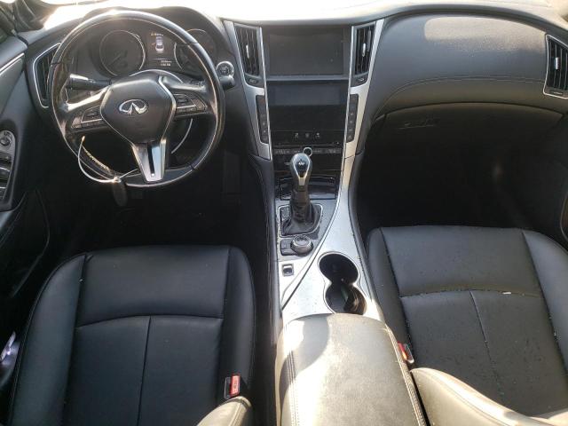 JN1EV7AP7KM541766 - 2019 INFINITI Q50 LUXE BLUE photo 8