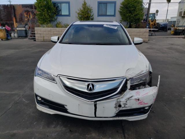 19UUB2F7XFA012494 - 2015 ACURA TLX ADVANCE WHITE photo 5