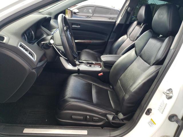 19UUB2F7XFA012494 - 2015 ACURA TLX ADVANCE WHITE photo 7