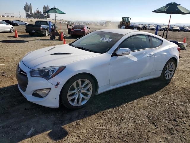 KMHHT6KJ0FU127055 - 2015 HYUNDAI GENESIS CO 3.8L WHITE photo 1