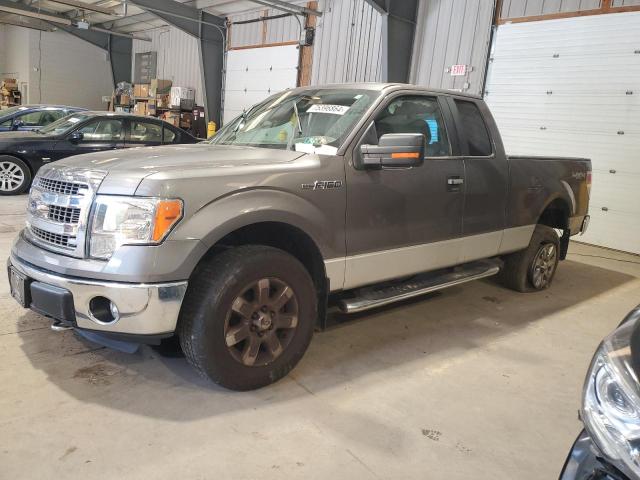 1FTFX1EF2DFD79322 - 2013 FORD F150 SUPER CAB GRAY photo 1