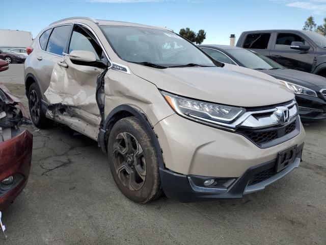 5J6RW2H93JL002680 - 2018 HONDA CR-V TOURING BEIGE photo 4