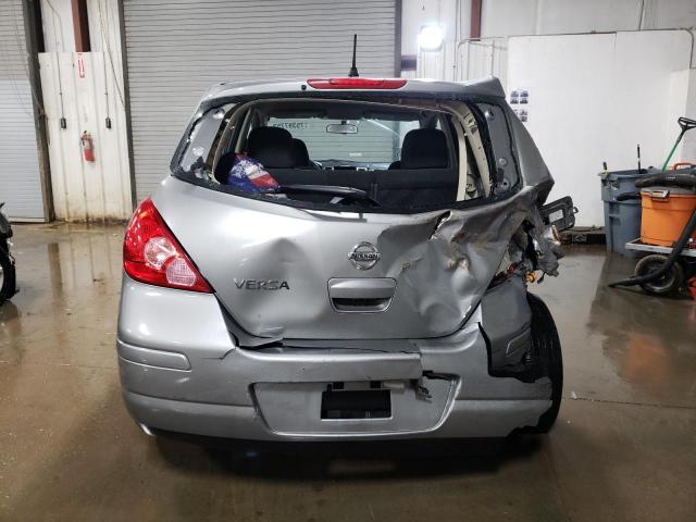 3N1BC1CP2CK814696 - 2012 NISSAN VERSA S SILVER photo 6