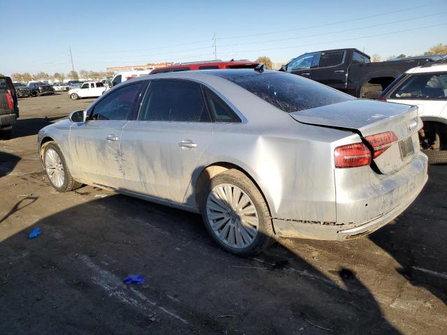 WAU3MAFD8FN017882 - 2015 AUDI A8 L TDI QUATTRO SILVER photo 2