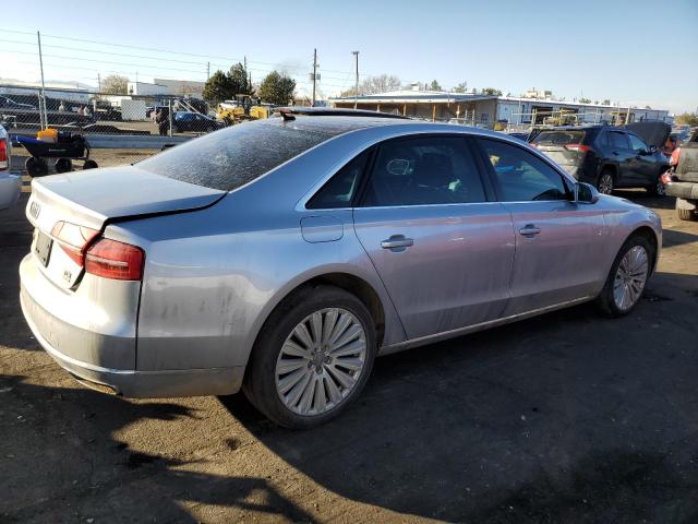 WAU3MAFD8FN017882 - 2015 AUDI A8 L TDI QUATTRO SILVER photo 3