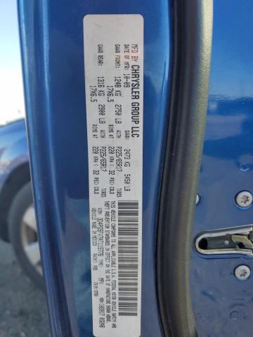 3D4PG5FV7AT115776 - 2010 DODGE JOURNEY SXT BLUE photo 12