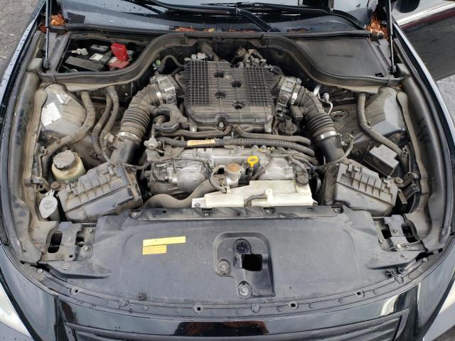 JNKCV64E68M111386 - 2008 INFINITI G37 BASE BLACK photo 11