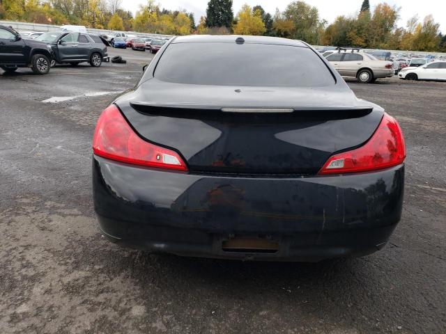 JNKCV64E68M111386 - 2008 INFINITI G37 BASE BLACK photo 6