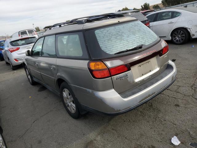 4S3BH815447628540 - 2004 SUBARU LEGACY OUTBACK H6 3.0 SPECIAL TAN photo 2