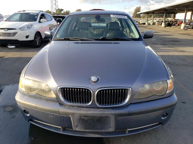 WBAEV53432KM22710 - 2002 BMW 330 I BLUE photo 5