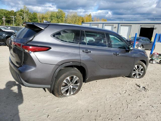 5TDHZRBH2MS534295 - 2021 TOYOTA HIGHLANDER XLE GRAY photo 3