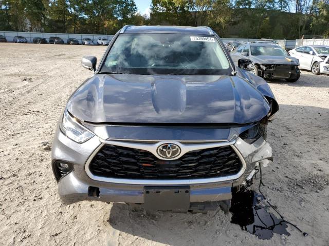 5TDHZRBH2MS534295 - 2021 TOYOTA HIGHLANDER XLE GRAY photo 5