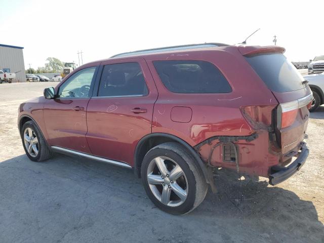 1C4RDHAG9DC685464 - 2013 DODGE DURANGO SXT RED photo 2