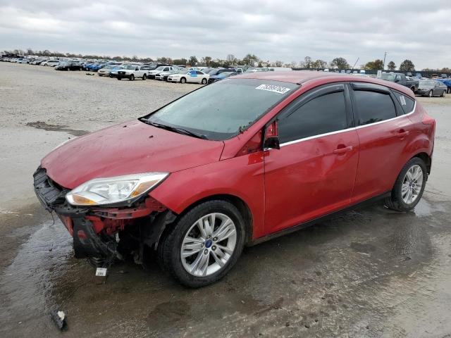 1FAHP3M23CL108035 - 2012 FORD FOCUS SEL RED photo 1