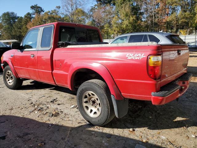 4F4YR16V51TM26727 - 2001 MAZDA B3000 CAB PLUS RED photo 2