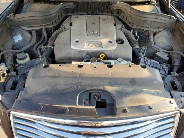 JN1AJ0HR0AM753545 - 2010 INFINITI EX35 BASE Շագանակագույն լուսանկար 11