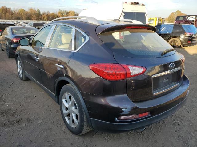 JN1AJ0HR0AM753545 - 2010 INFINITI EX35 BASE Շագանակագույն լուսանկար 2