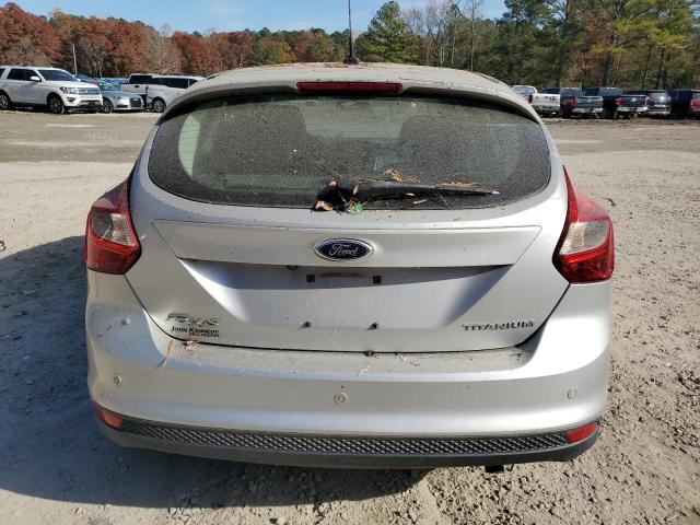 1FADP3N29EL125874 - 2014 FORD FOCUS TITANIUM SILVER photo 6